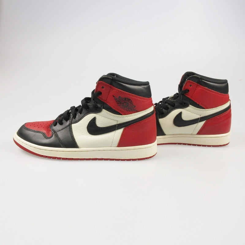 【中古】NIKE | ナイキ AIR JORDAN 1 RETRO HIGH OG GYM RED スニーカー 555088-610 レッド 28.5cm
