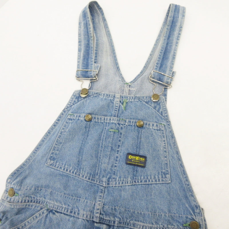 【中古】OSHKOSH | オシュコシュ オーバーオール B’GOSH ライトブルー