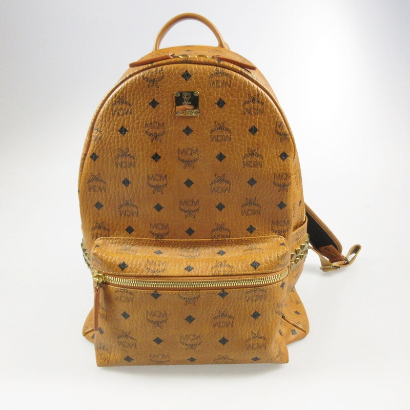 【中古】MCM | エム・シー・エム Stark Side Studs Backpack リュック・デイパック MMK65VE38CO001