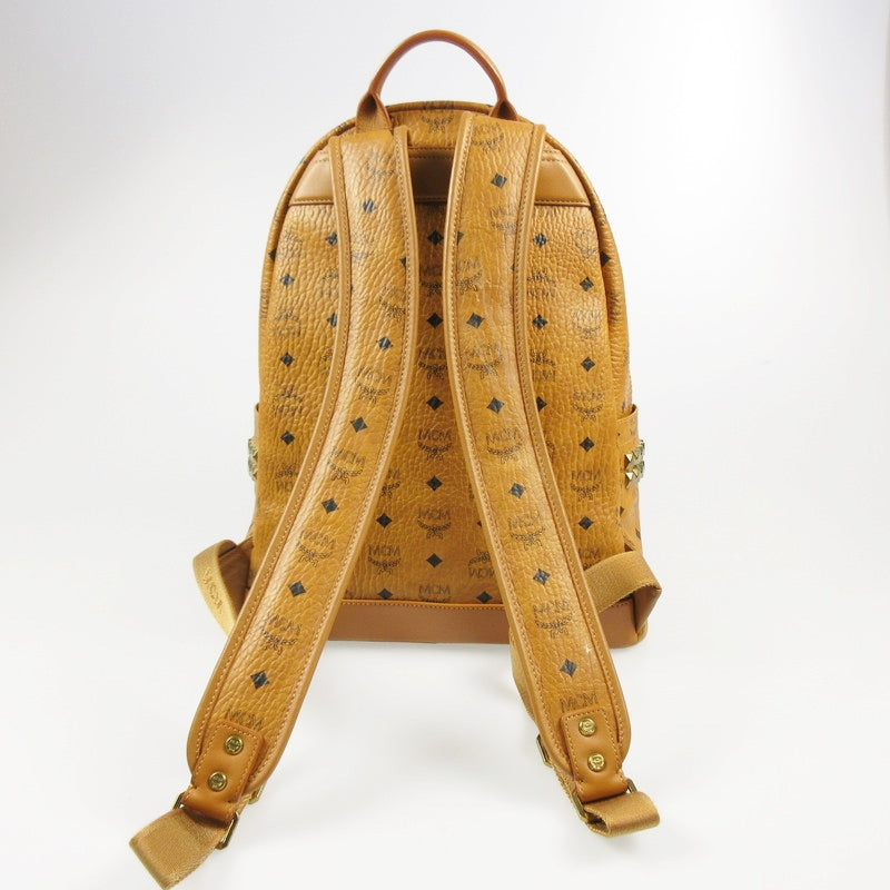 【中古】MCM | エム・シー・エム Stark Side Studs Backpack リュック・デイパック MMK65VE38CO001