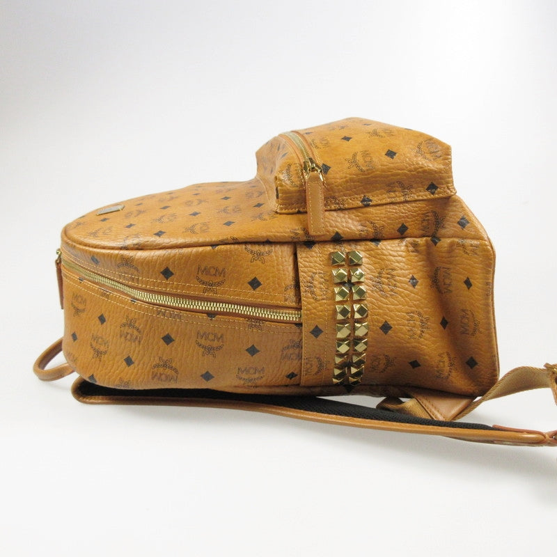 【中古】MCM | エム・シー・エム Stark Side Studs Backpack リュック・デイパック MMK65VE38CO001