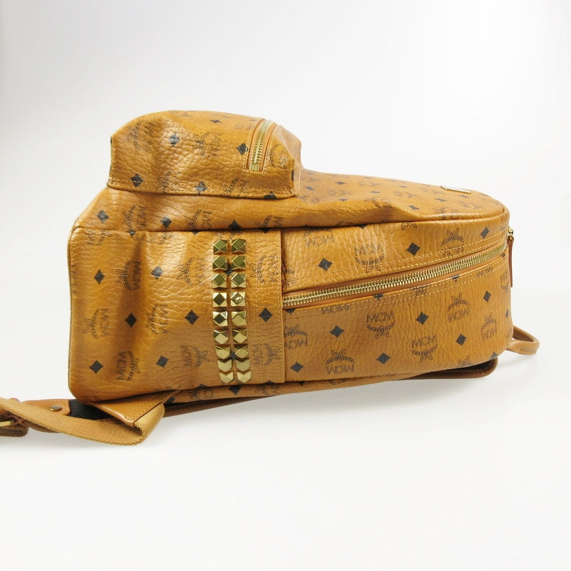 【中古】MCM | エム・シー・エム Stark Side Studs Backpack リュック・デイパック MMK65VE38CO001