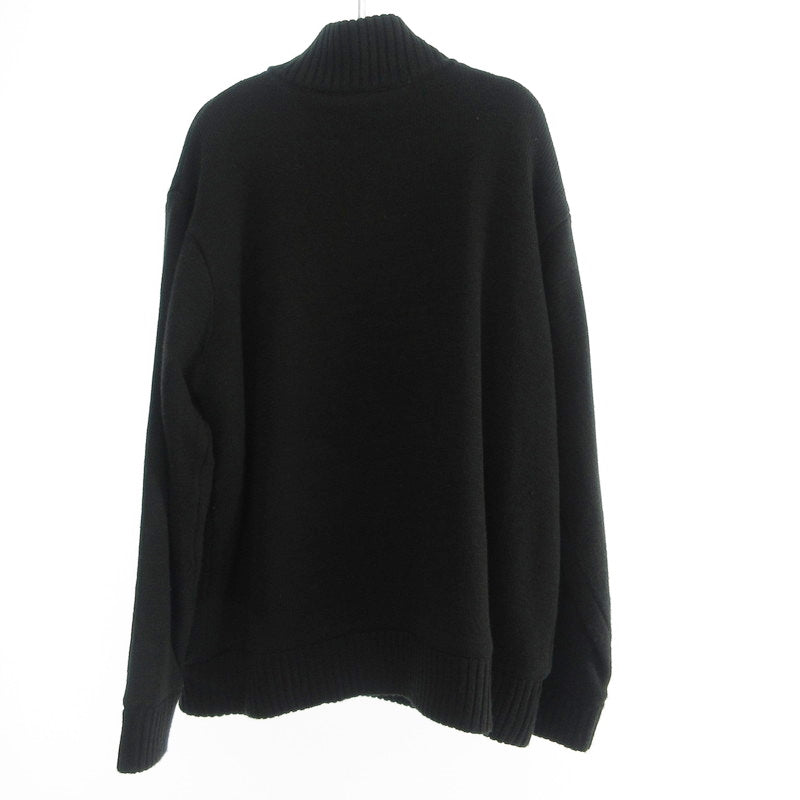 【中古】schott | ショット Skull ZIP BOA SWEATER ブルゾン 3124034 ブラック