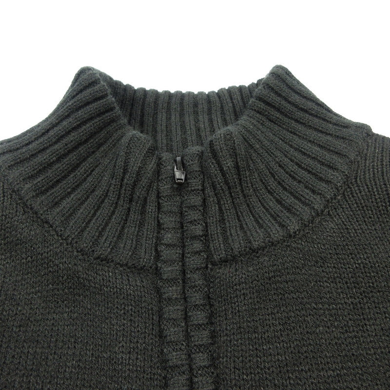 【中古】schott | ショット Skull ZIP BOA SWEATER ブルゾン 3124034 ブラック