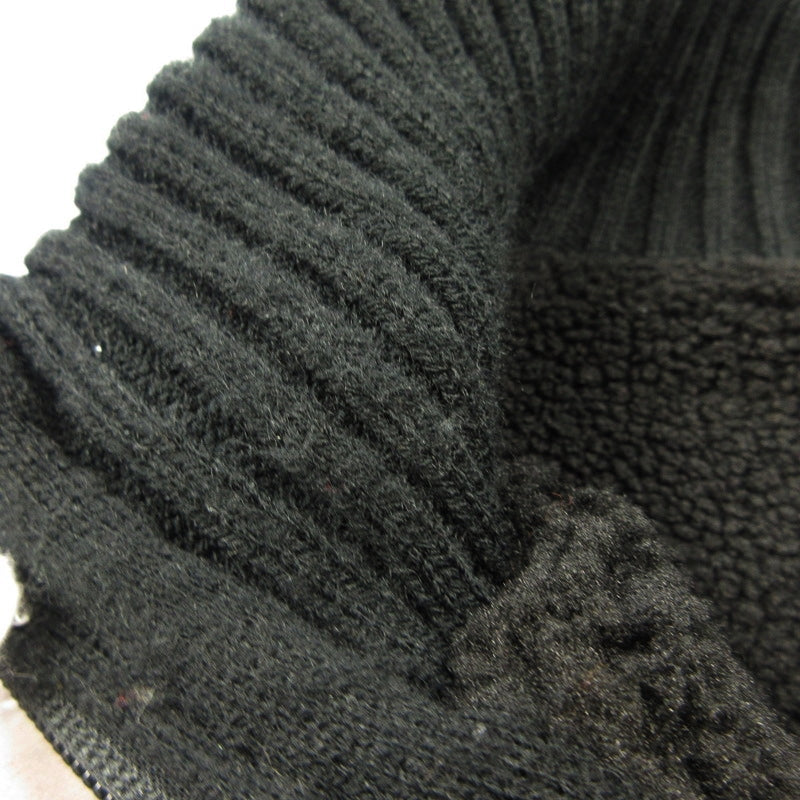 【中古】schott | ショット Skull ZIP BOA SWEATER ブルゾン 3124034 ブラック