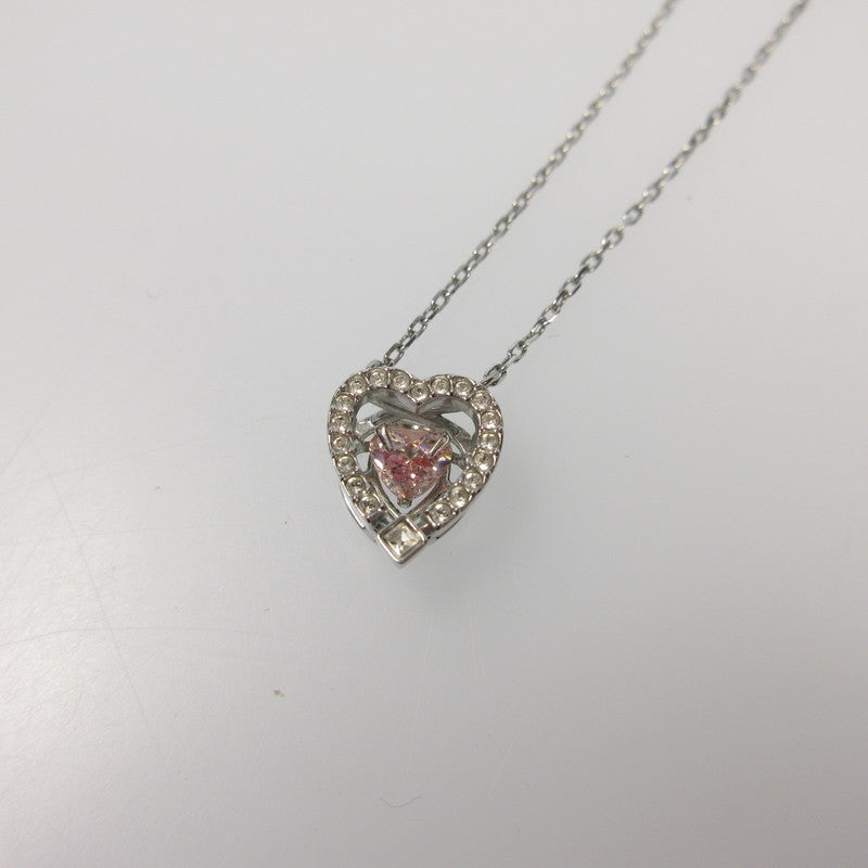 【中古】SWAROVSKI | スワロフスキー Sparkling Dance Heart ネックレス 5465284 シルバー