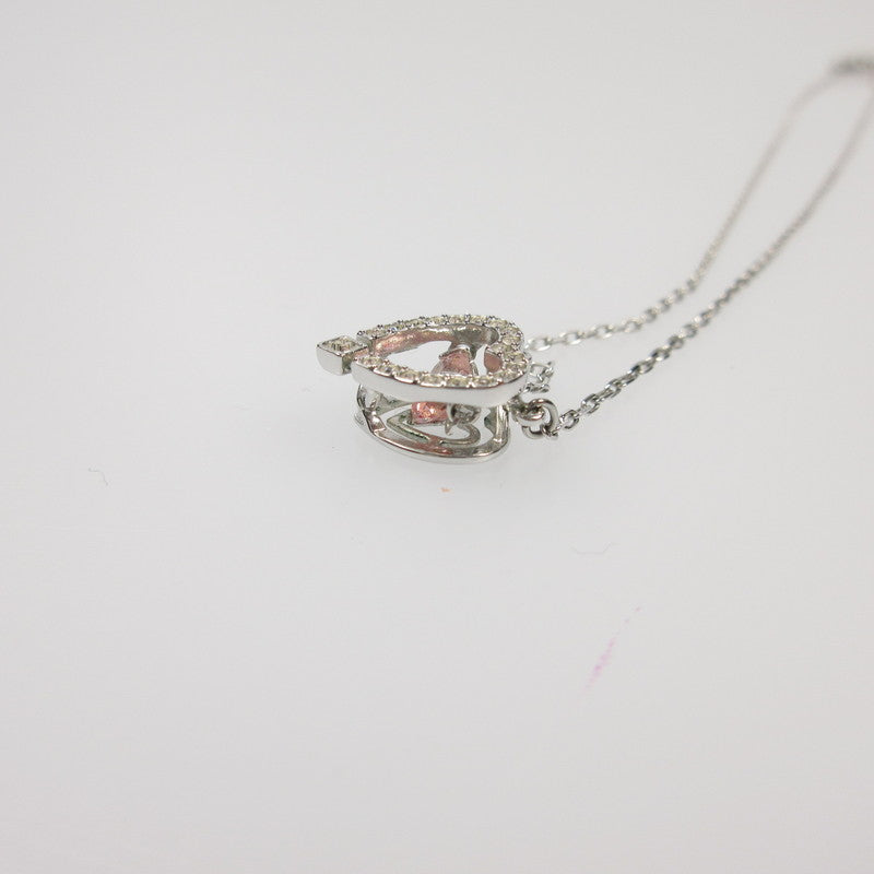 【中古】SWAROVSKI | スワロフスキー Sparkling Dance Heart ネックレス 5465284 シルバー