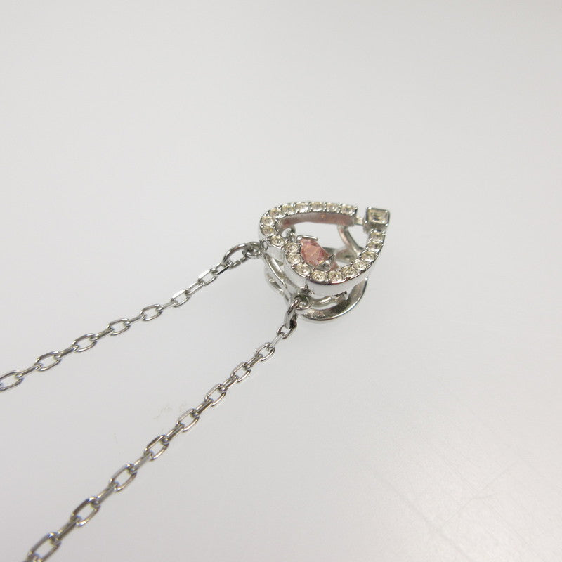 【中古】SWAROVSKI | スワロフスキー Sparkling Dance Heart ネックレス 5465284 シルバー