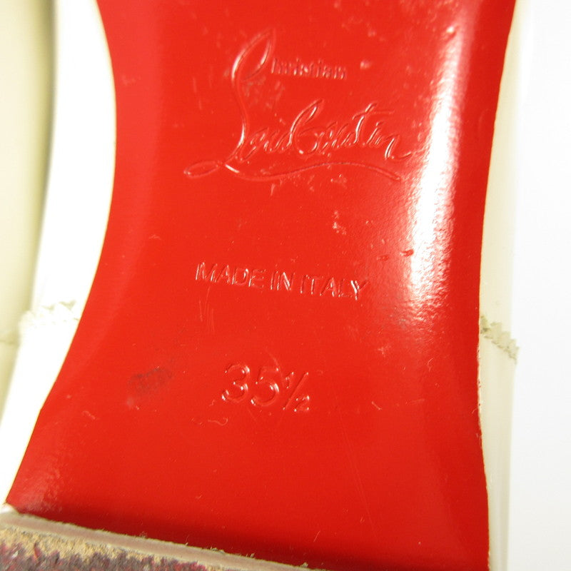 【中古】Christian Louboutin | クリスチャンルブタン ROSELLA FLAT バレエシューズ ホワイト