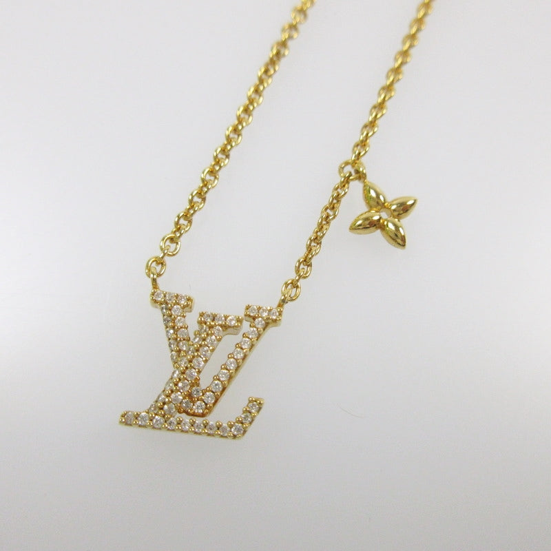 【中古】LOUIS VUITTON | ルイ・ヴィトン LVアイコニック ネックレス M00596 ゴールド