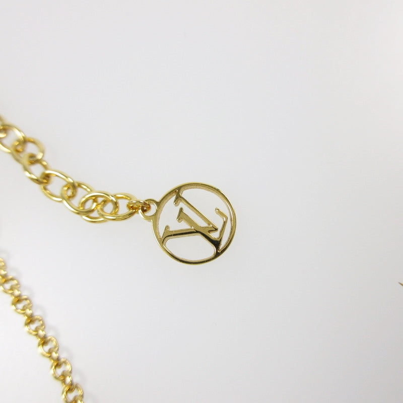 【中古】LOUIS VUITTON | ルイ・ヴィトン LVアイコニック ネックレス M00596 ゴールド