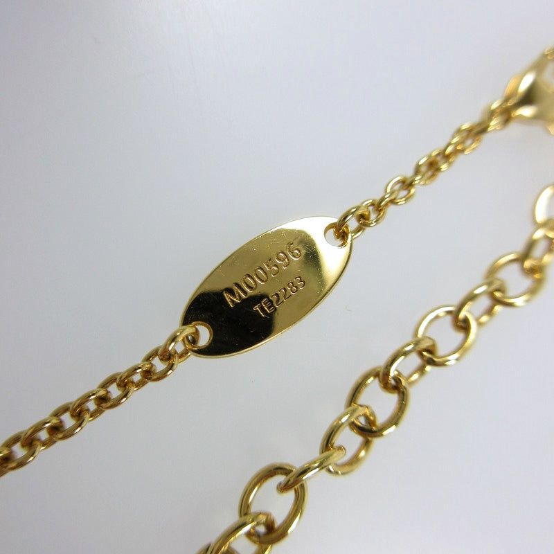 【中古】LOUIS VUITTON | ルイ・ヴィトン LVアイコニック ネックレス M00596 ゴールド