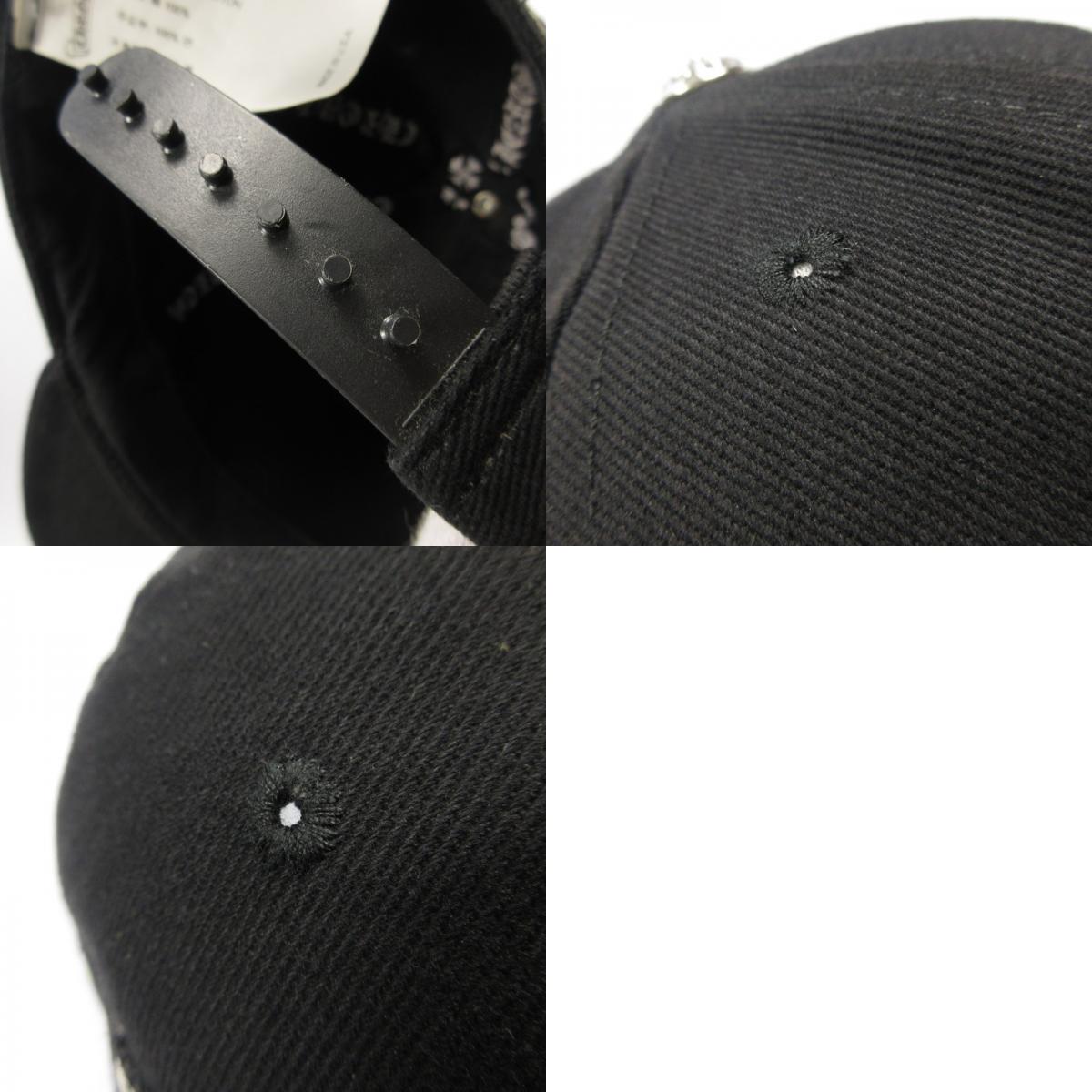 【中古】CHROME HEARTS | クロムハーツ ダガー刺繍 TRUCKER CAP キャップ 2238-304-2726 国内正規品 ブラック
