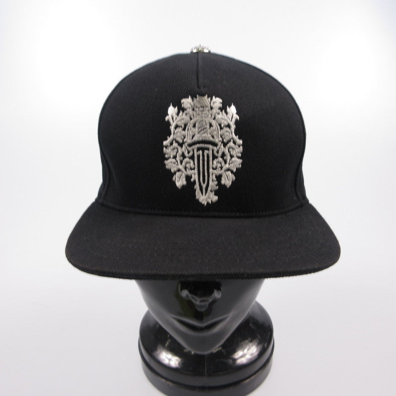 【中古】CHROME HEARTS | クロムハーツ ダガー刺繍 TRUCKER CAP キャップ 2238-304-2726 国内正規品 ブラック