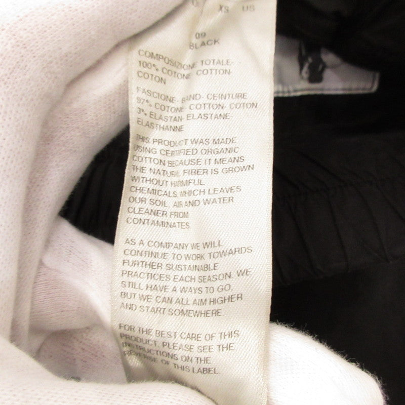【中古】Rick Owens | リックオウエンス BERLIN DRAWSTRING JOGGERS パンツ DU02D2392RIG 並行品 ブラック サイズ:XS