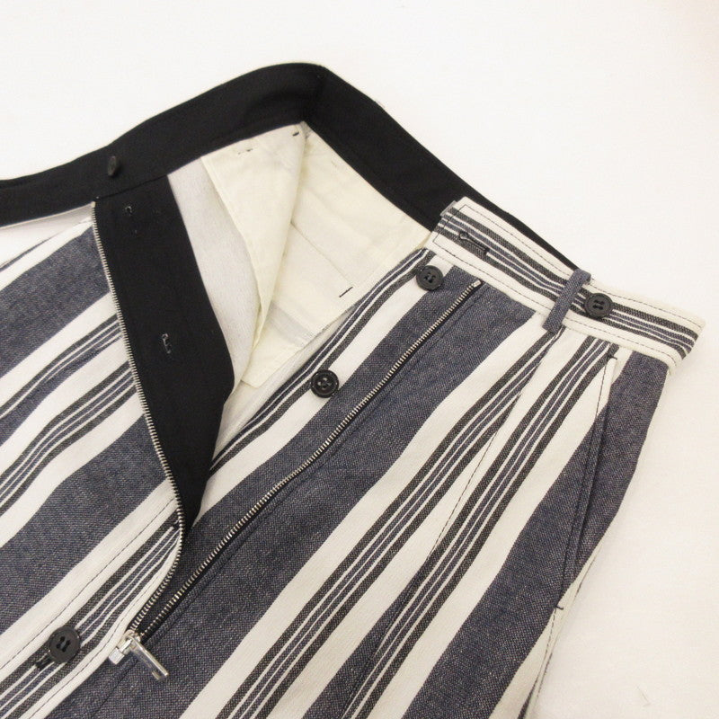 【中古】MAX MARA | マックスマーラ フロントボタンストライプ スカート 21010377 SPORTMAX サイズ:38