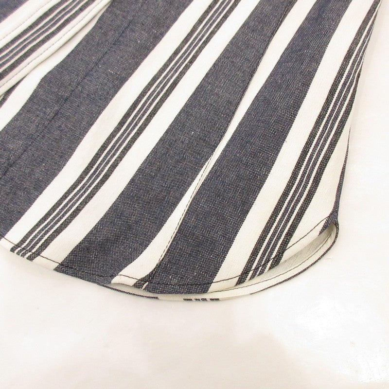 【中古】MAX MARA | マックスマーラ フロントボタンストライプ スカート 21010377 SPORTMAX サイズ:38