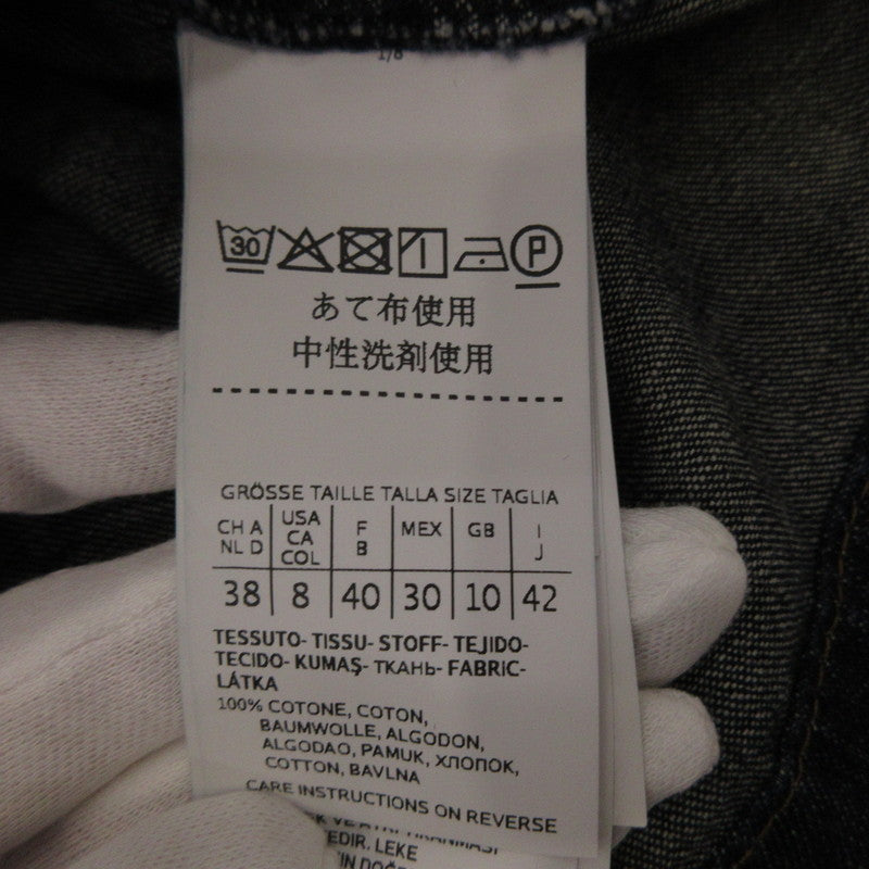 【中古】MAX MARA | マックスマーラ パフスリーブデニムブラウス その他トップス 511107176 WEEKEND ブルー サイズ:42