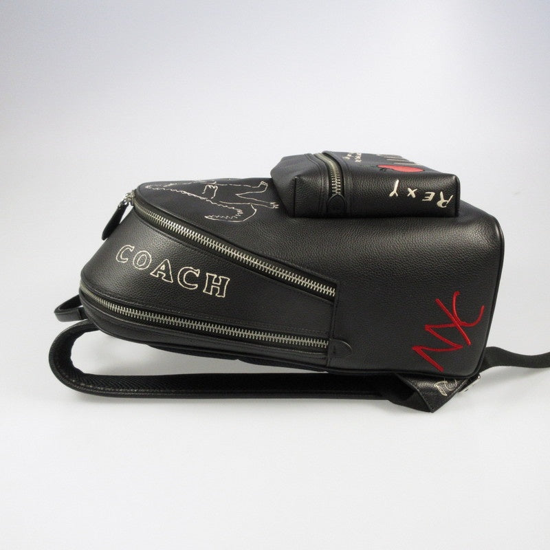 【中古】COACH | コーチ チャーターバックパックスケッチプリント リュック・デイパック CAJ84