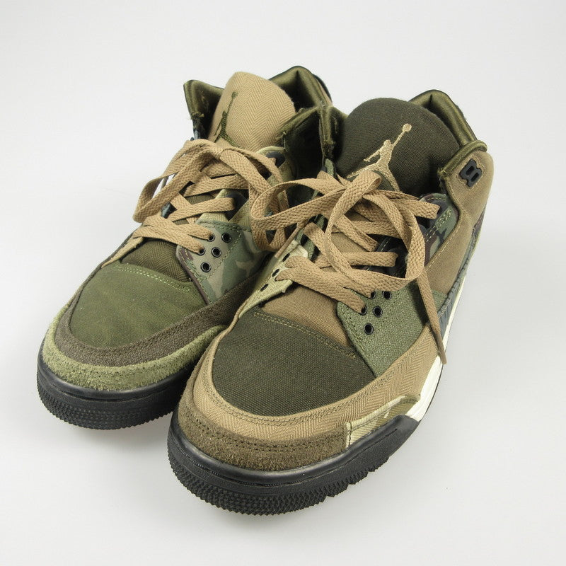 【中古】NIKE | ナイキ AIR JORDAN 3 RETRO SE CAMO スニーカー DO1830-200 カモ 27cm