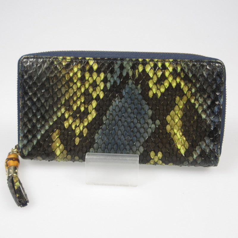【中古】GUCCI | グッチ 長財布 307984 エキゾチックレザー