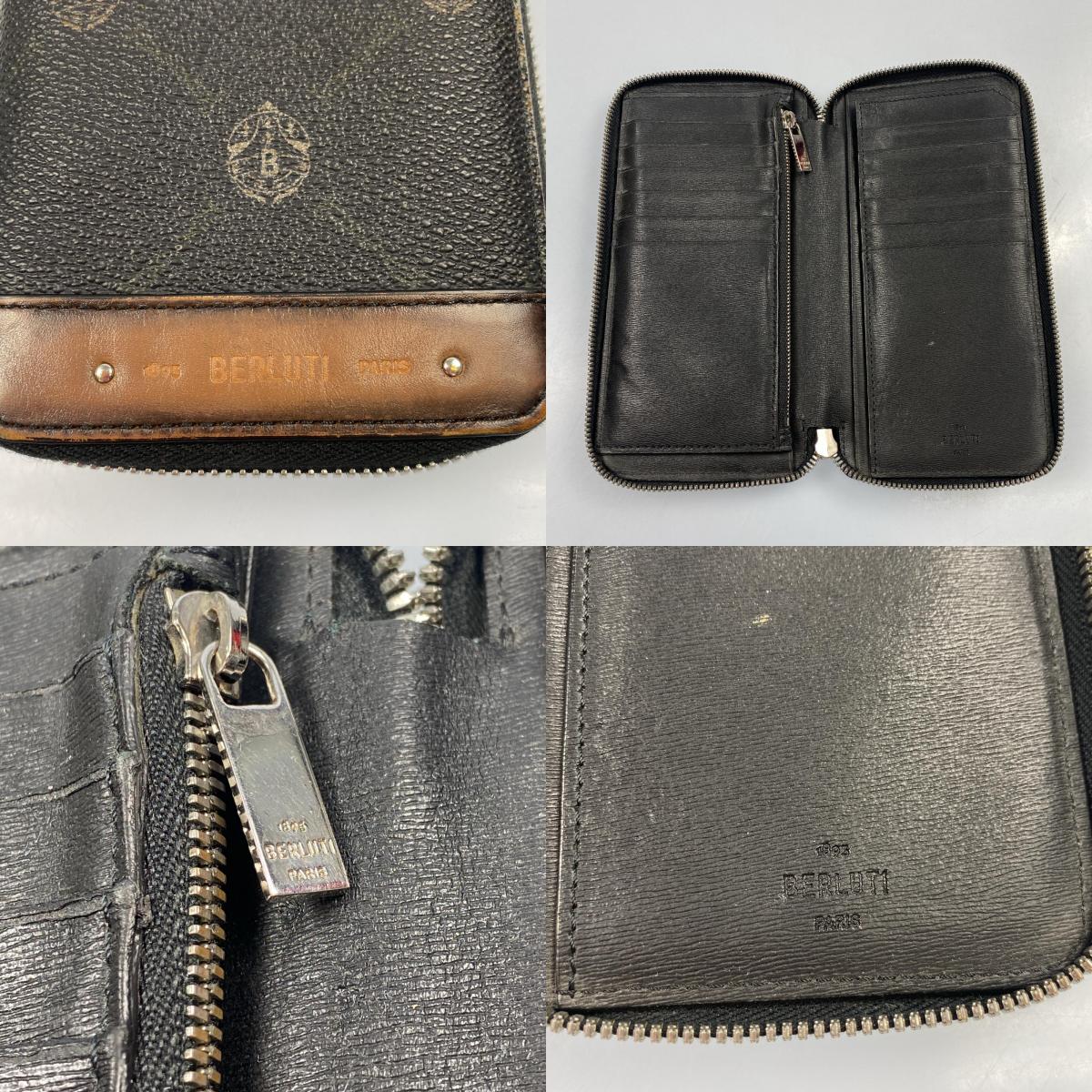 【中古】Berluti | ベルルッティ イタウババーティカル 長財布