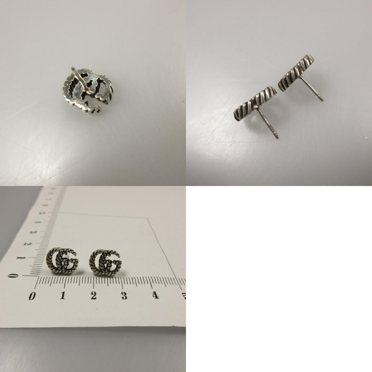 【中古】GUCCI | グッチ ダブルG ピアス 627755