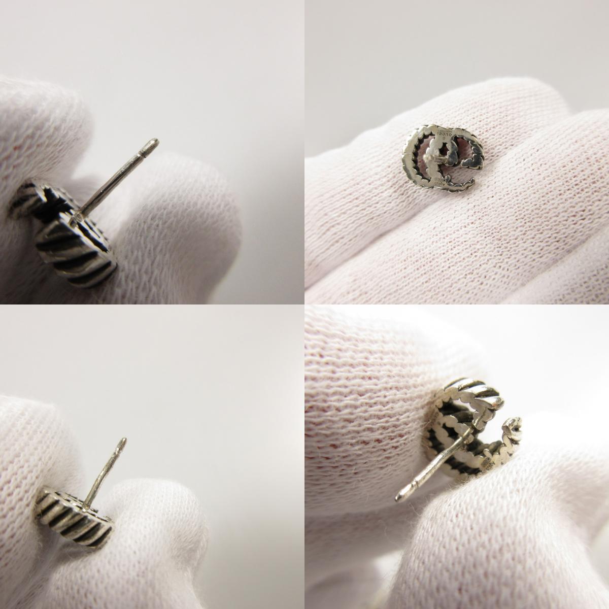 【中古】GUCCI | グッチ ダブルG ピアス 627755