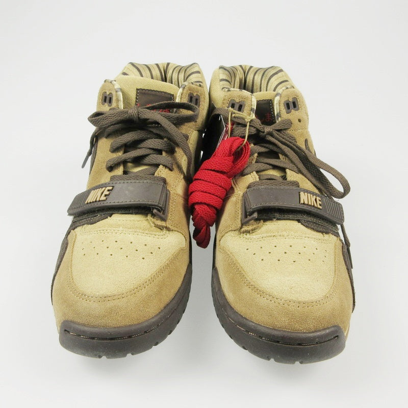 【中古】NIKE | ナイキ AIR TRAINER 1 SHIMASHIMA スニーカー DV6998-200 ベージュ 27cm