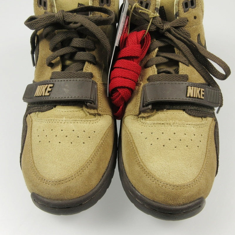 【中古】NIKE | ナイキ AIR TRAINER 1 SHIMASHIMA スニーカー DV6998-200 ベージュ 27cm