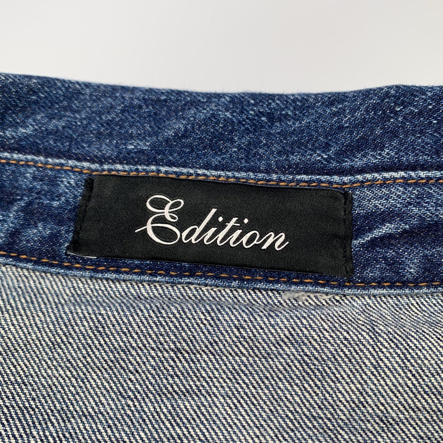 【中古】Edition | エディション ヴィンテージデニム オーバーサイズドジャケット デニム 51-08-41-08101 2024S/S ブルー サイズ:S