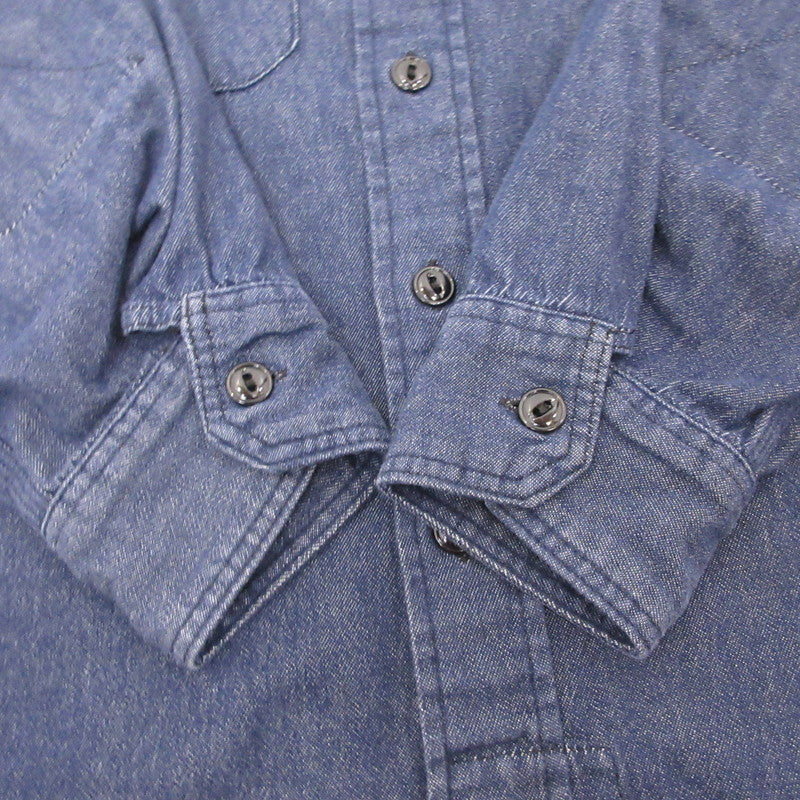 【中古】Engineered Garments | エンジニアードガーメンツ 長袖シャツ ブルー サイズ:XS