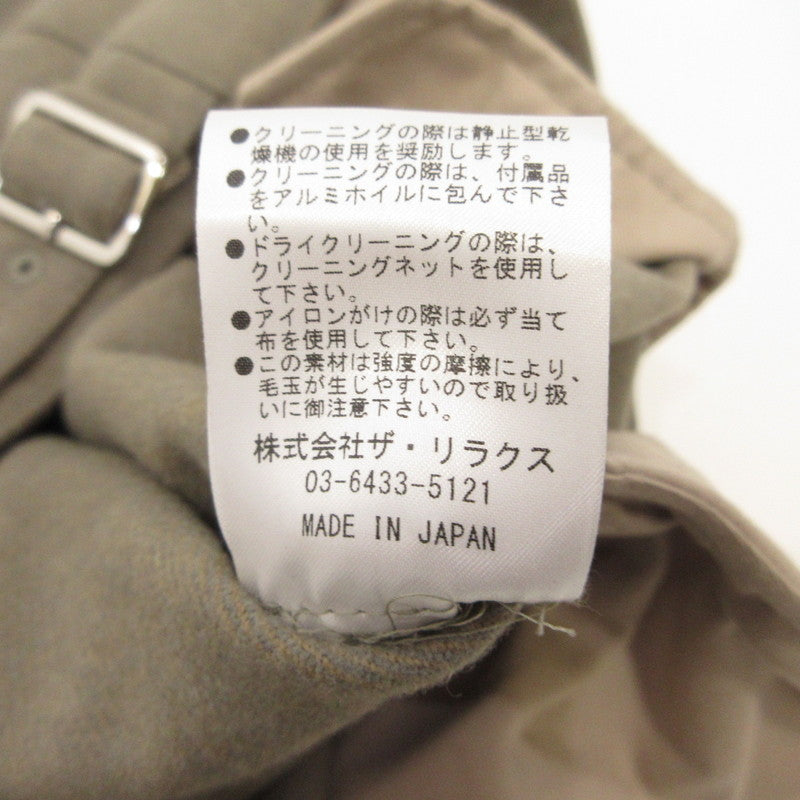 【中古】 BACK BELT TROUSER (WOOL) パンツ CKTR-029 カーキ サイズ:46