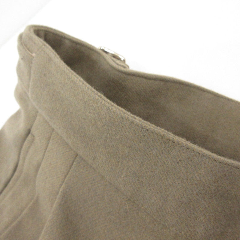 【中古】 BACK BELT TROUSER (WOOL) パンツ CKTR-029 カーキ サイズ:46