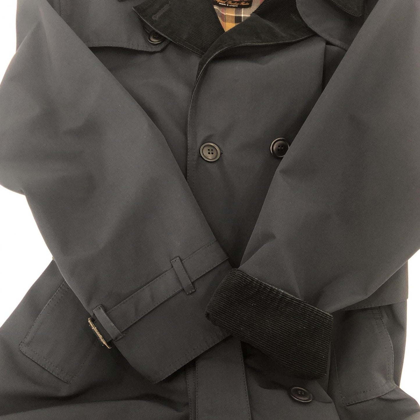 【中古】Barbour | バーブァー WHITLEY トレンチコート 1702297 2017A/W ネイビー サイズ:38