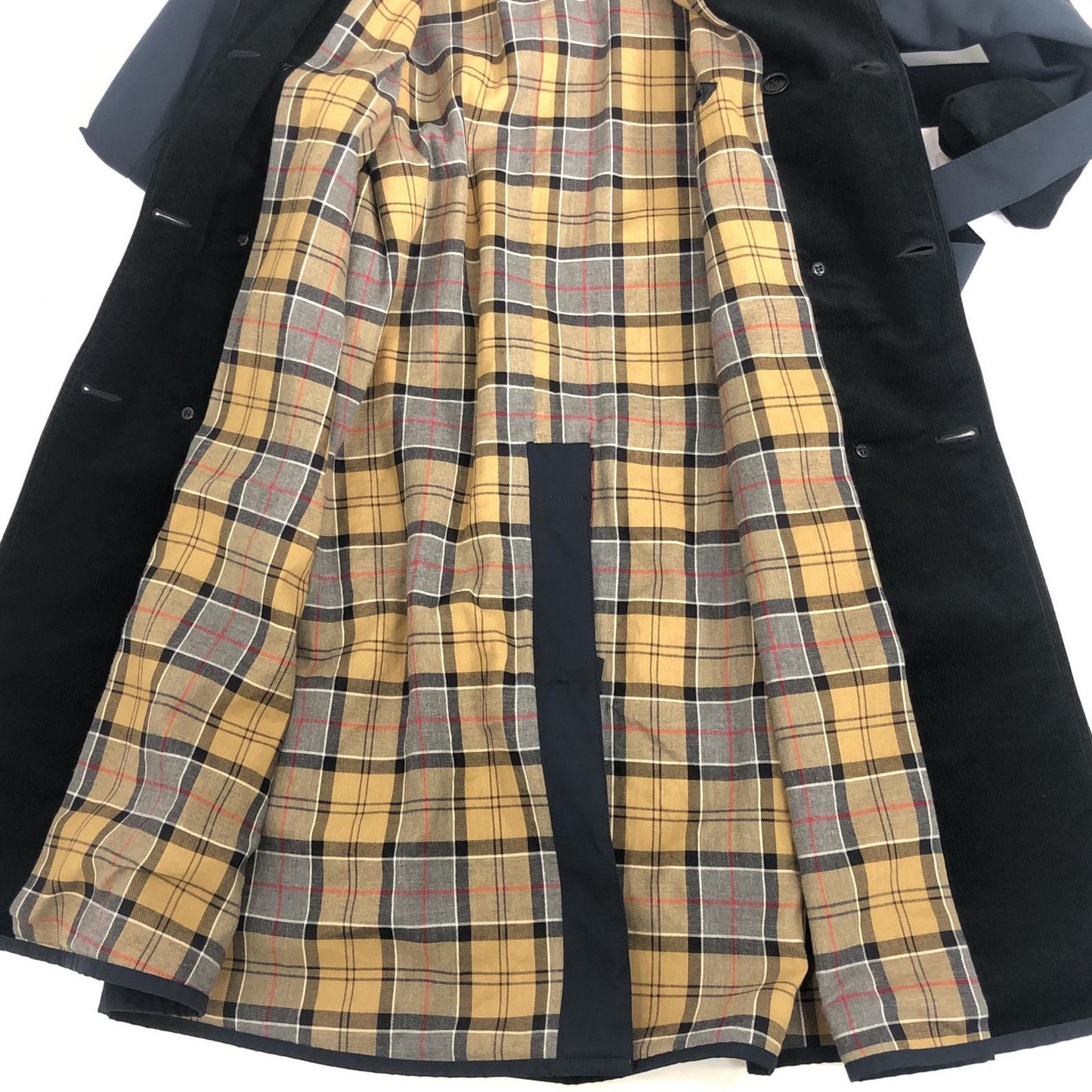 【中古】Barbour | バーブァー WHITLEY トレンチコート 1702297 2017A/W ネイビー サイズ:38