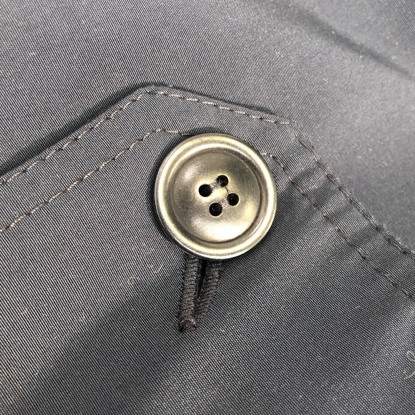 【中古】Barbour | バーブァー WHITLEY トレンチコート 1702297 2017A/W ネイビー サイズ:38