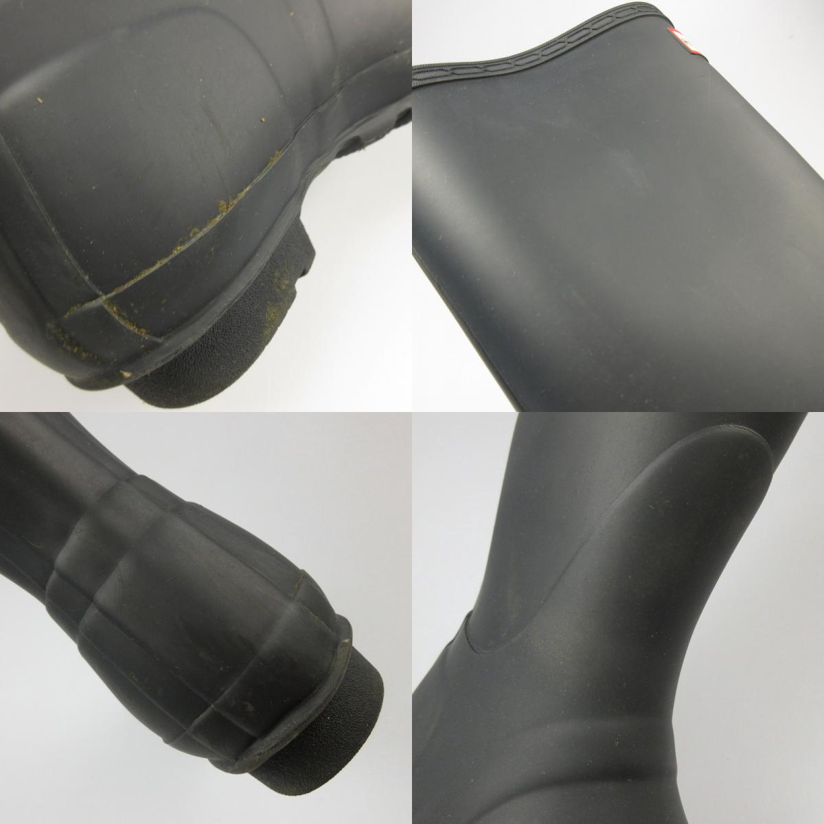【中古】HUNTER | ハンター オリジナルトールレインブーツ ブーツ WFT1000RMA 24.0cm ネイビー
