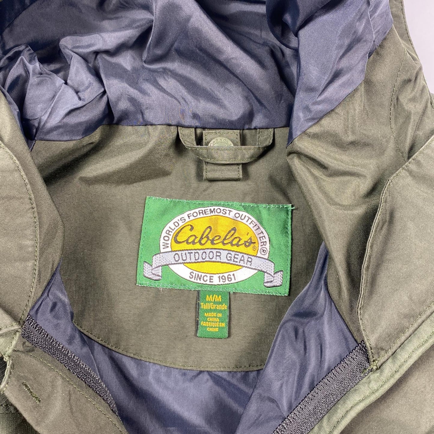 【中古】 マウンテンパーカー 981372 年式:90s オリーブ サイズ:M