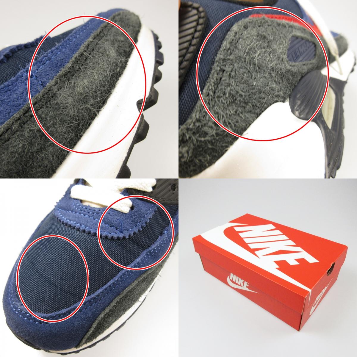 【中古】NIKE | ナイキ Air Max 90 SE Running Club 'Deep Royal' スニーカー DC9336-400 ネイビー 26cm