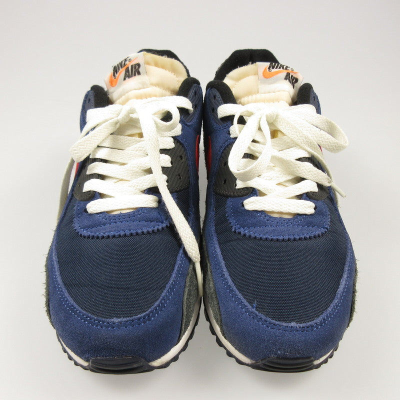 【中古】NIKE | ナイキ Air Max 90 SE Running Club 'Deep Royal' スニーカー DC9336-400 ネイビー 26cm