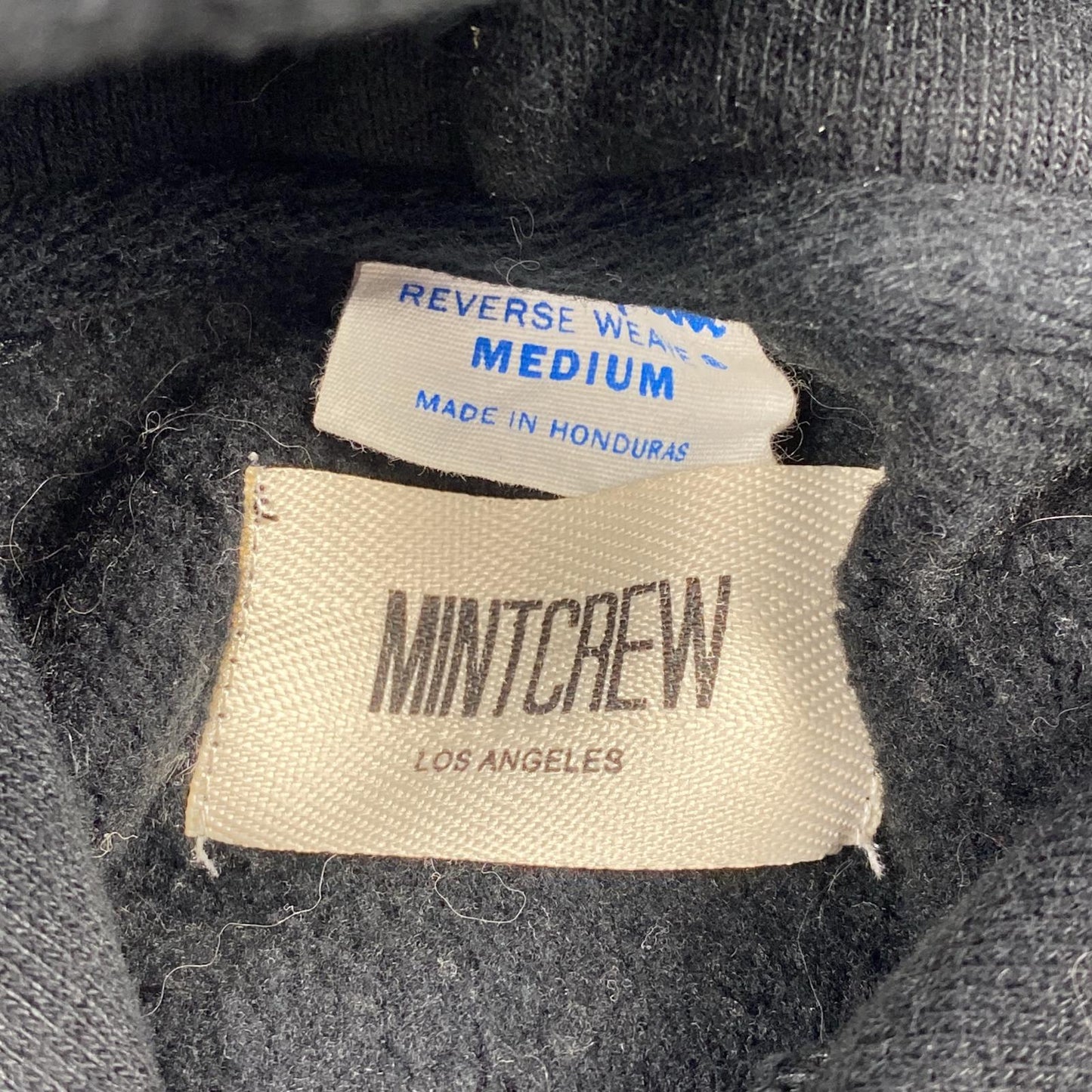 【中古】 REVERSE WEAVE パーカー ×Champion ブラック サイズ:M