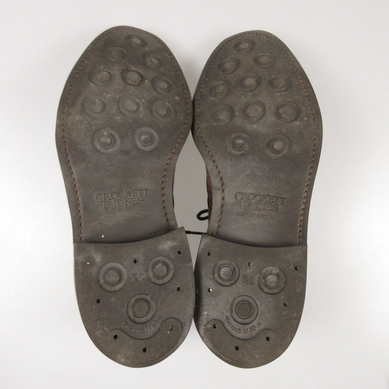 【中古】CROCKETT&JONES | クロケットアンドジョーンズ PEMBROKE その他靴 8679 US7.5(25.5cm程度) ブラウン