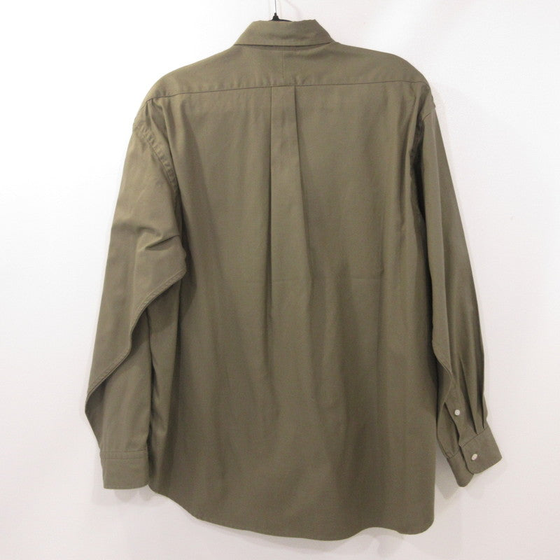 【中古】THE NORTH FACE | ザ・ノースフェイス L/S HALF DOME SHIRT 長袖シャツ NR12450 カーキ サイズ:M