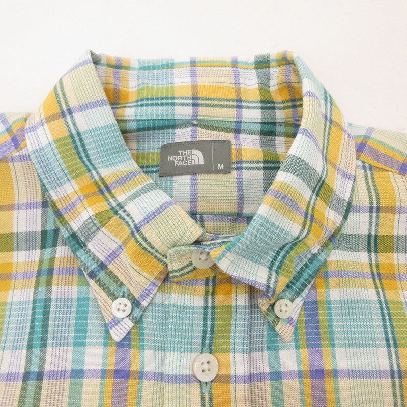 【中古】THE NORTH FACE | ザ・ノースフェイス L/S MADRAS SHIRT 長袖シャツ NR12431 サイズ:M