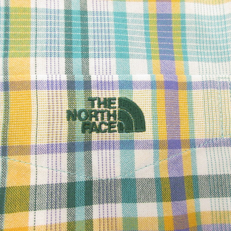 【中古】THE NORTH FACE | ザ・ノースフェイス L/S MADRAS SHIRT 長袖シャツ NR12431 サイズ:M