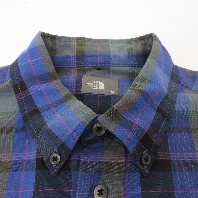 【中古】THE NORTH FACE | ザ・ノースフェイス L/S MADRAS SHIRT 長袖シャツ NR12431 サイズ:M