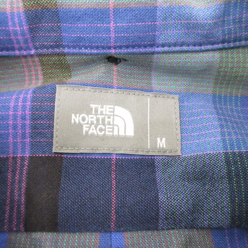 【中古】THE NORTH FACE | ザ・ノースフェイス L/S MADRAS SHIRT 長袖シャツ NR12431 サイズ:M