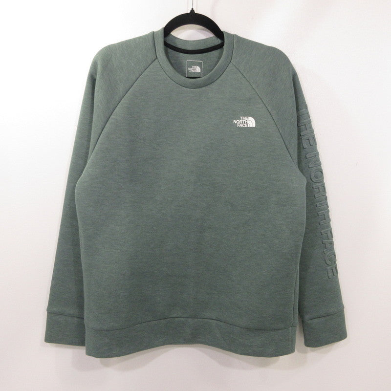 【中古】THE NORTH FACE | ザ・ノースフェイス Tech Air Sweat Crew スウェット NT12287 グリーン サイズ:L