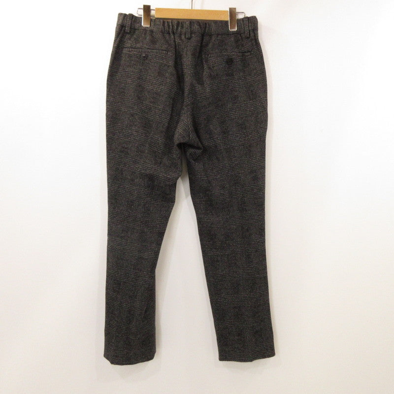 【中古】TOMORROWLAND | トゥモローランド ウールコットンダブルジャガードイージースラックス パンツ 63-04-35-04353 グレー サイズ:S